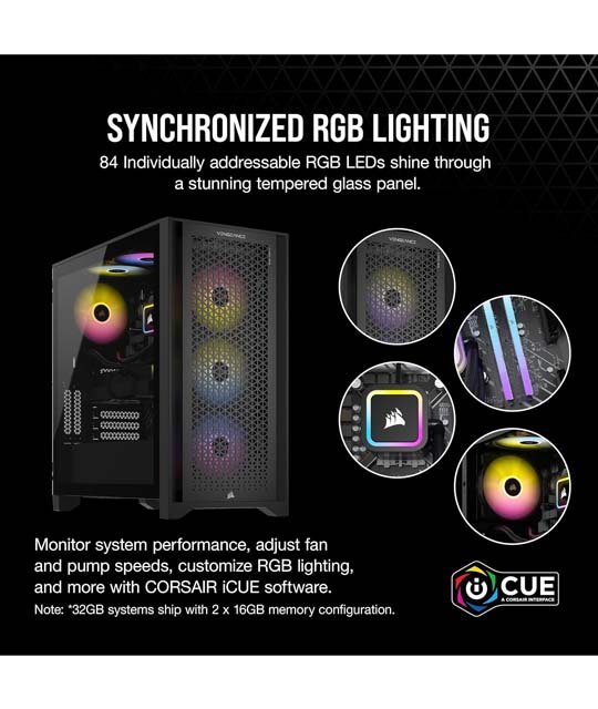 Corsair Vengeance i7500 RGB Lightingl