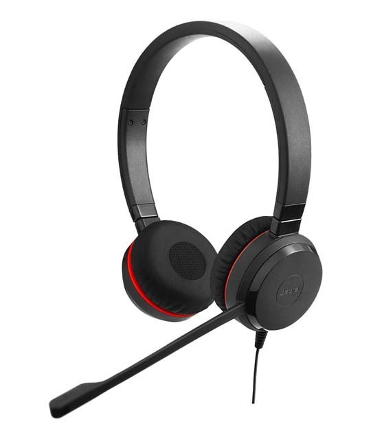 Jabra Evolve 30 II Wired Headset, Stereo, UC-Optimized