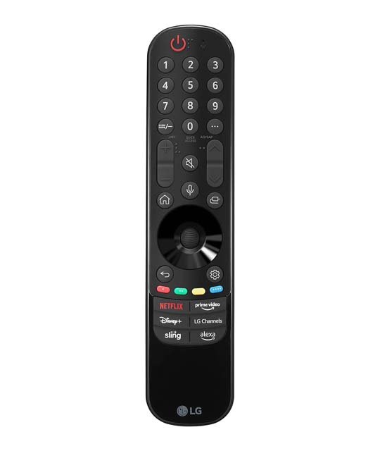 LG TV 43QNED75URA remote