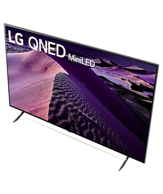 lg tv 55QNED85UQA side view