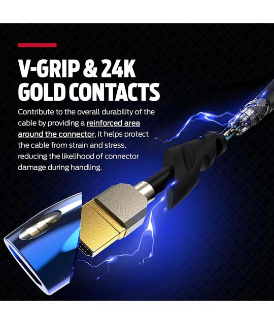 Monster 4Ft Ultra High-Speed Cobalt 2.1 HDMI 24K