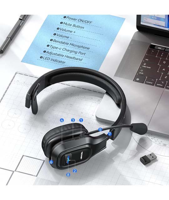 technet bluetooth headphones