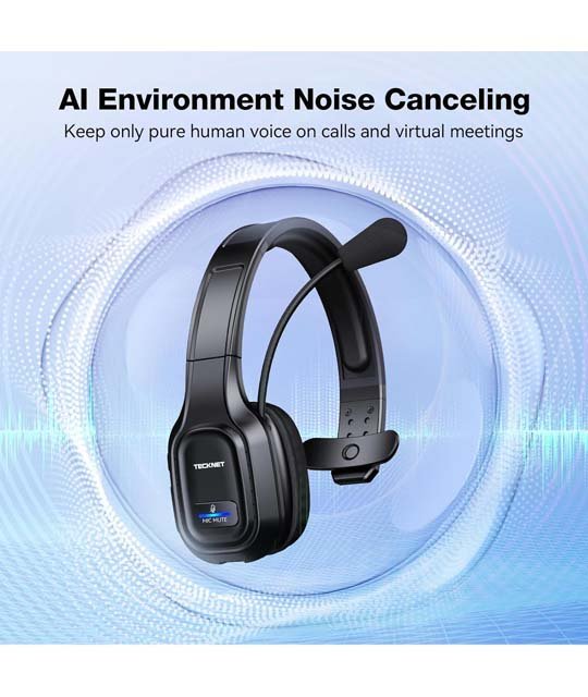 technet bluetooth headphones noise canceling